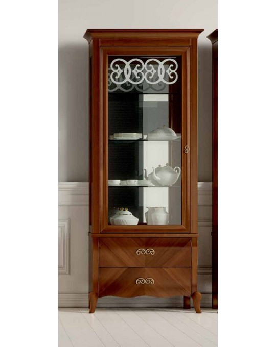 DALL'AGNESE гостиная SYMFONIA  ВИТРИНА 1-дверная 