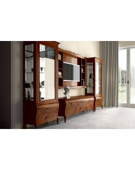 DALL'AGNESE гостиная SYMFONIA  ВИТРИНА 1-дверная 