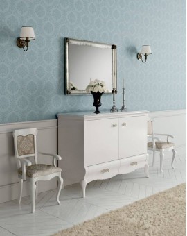 DALL'AGNESE гостиная SYMFONIA белая ПРИЛАВОК 2-дверный