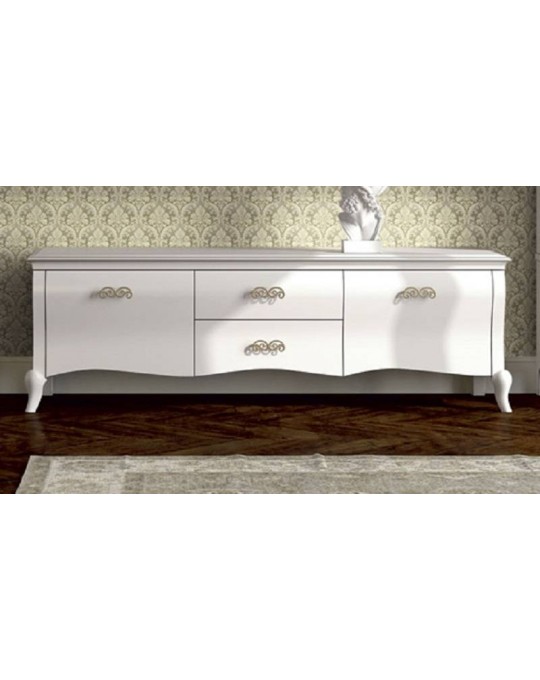 DALL'AGNESE гостиная SYMFONIA белая ТУМБА ТВ