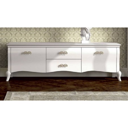 DALL'AGNESE гостиная SYMFONIA белая ТУМБА ТВ