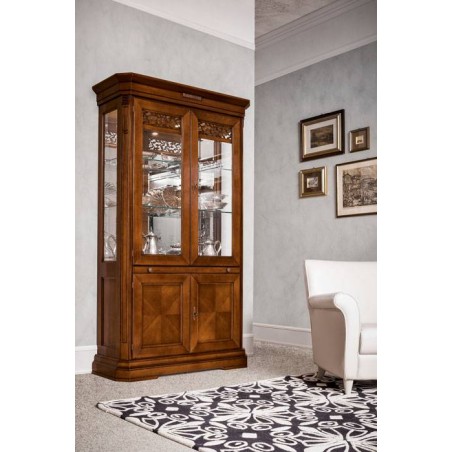 DALL'AGNESE гостиная TIFFANY ВИТРИНА 2-дверная