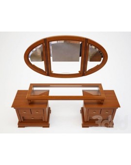 DALL'AGNESE спальня CHOPIN  ЗЕРКАЛО трюмо овальное