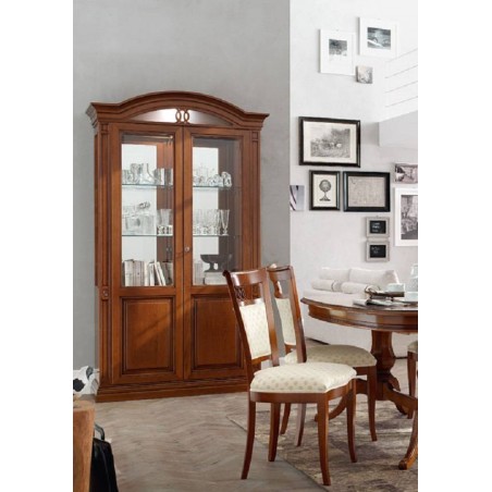 MARONESE гостиная NABUCCO  ВИТРИНА 2-дверная