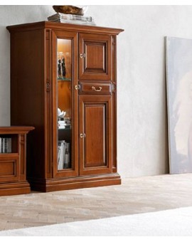 MARONESE гостиная NABUCCO  ВИТРИНА 2-дверная низкая