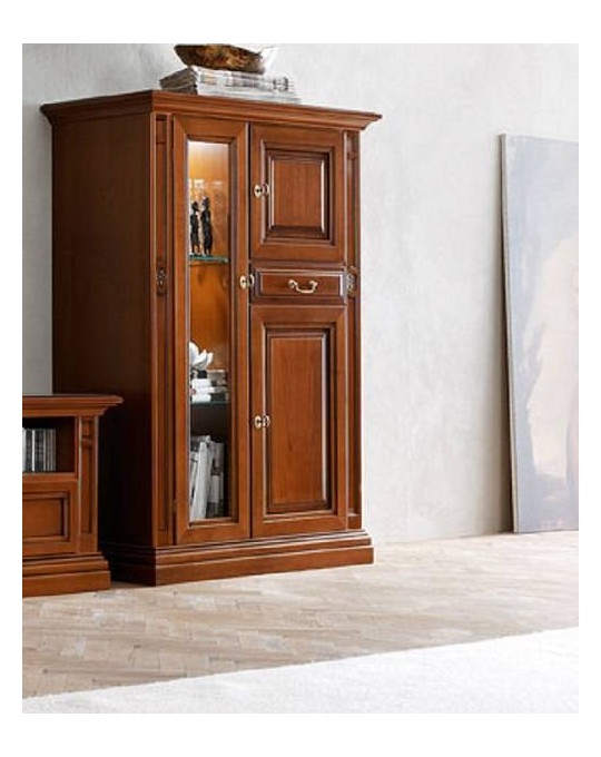 MARONESE гостиная NABUCCO  ВИТРИНА 2-дверная низкая