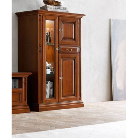 MARONESE гостиная NABUCCO  ВИТРИНА 2-дверная низкая