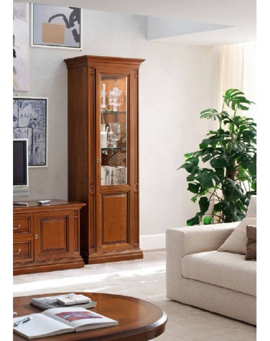 MARONESE гостиная NABUCCO  ВИТРИНА 1-дверная 