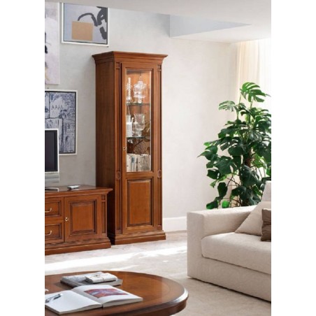 MARONESE гостиная NABUCCO  ВИТРИНА 1-дверная 