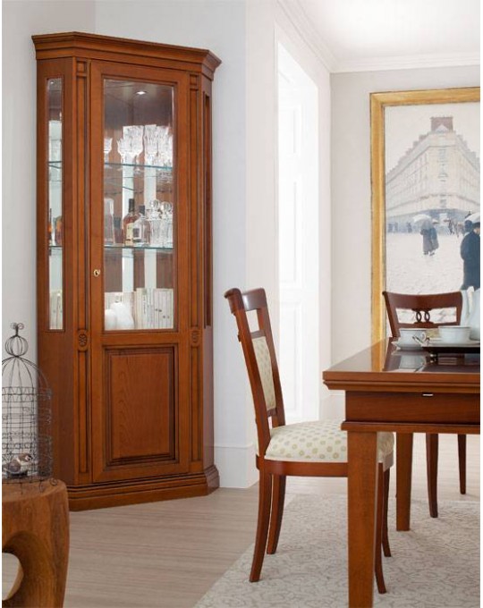 MARONESE гостиная NABUCCO  ВИТРИНА  угловая