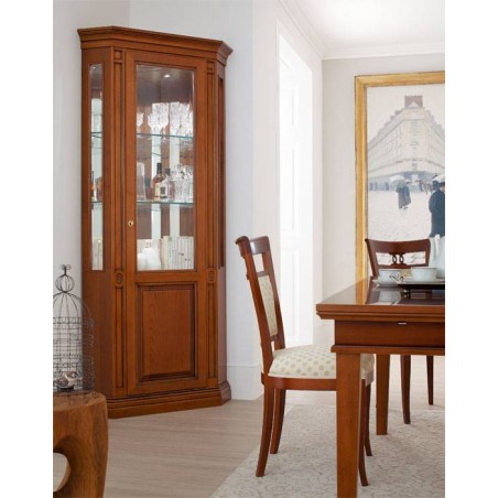 MARONESE гостиная NABUCCO  ВИТРИНА  угловая