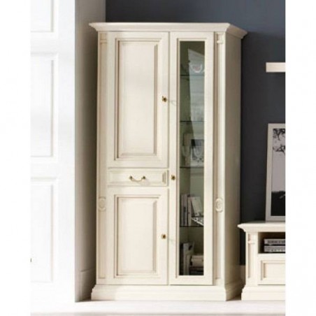 MARONESE  NABUCCO avorio ВИТРИНА 2-дверная (малая)