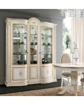 MARONESE  VIVALDI avorio  ВИТРИНА 3-дверная