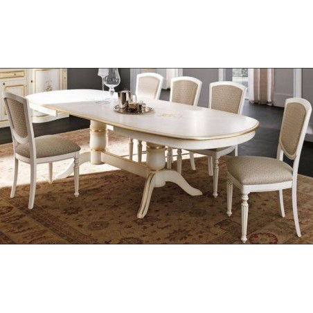 MARONESE  VIVALDI avorio  СТОЛ овальный