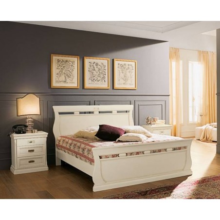 MARONESE  VENERE avorio КРОВАТЬ с изножьем