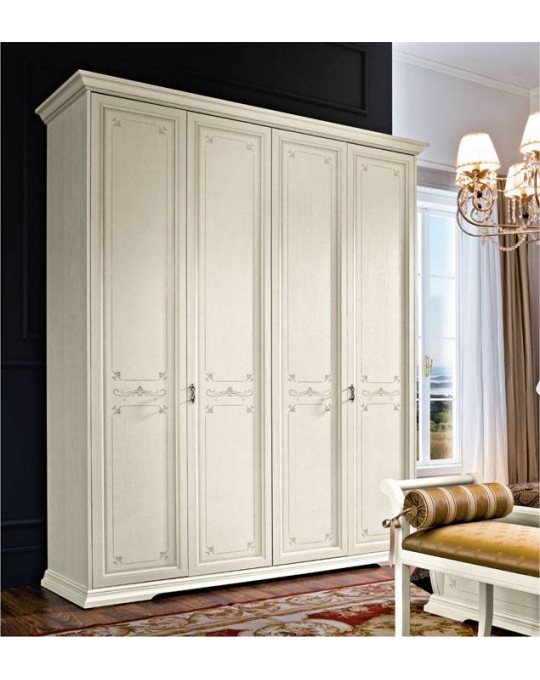 MARONESE AFRODITA avorio  ШКАФ 4-дверный