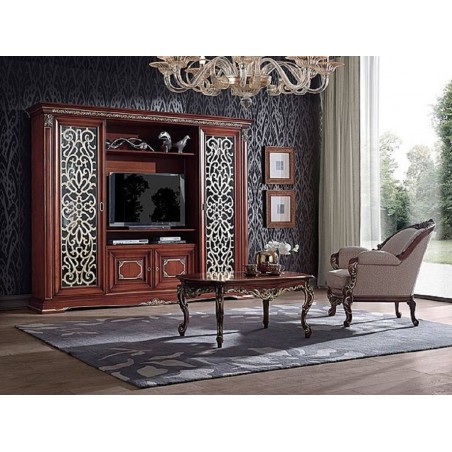 Гостиная mod.VIVALDI античная вишня