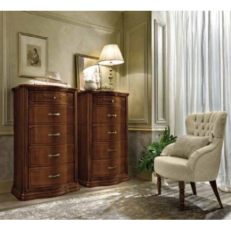 TORRIANI VIP комод высокий, орех (Camelgroup)