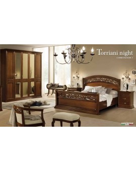 TORRIANI кровать TRAFORATO 160 орех (Camelgroup)