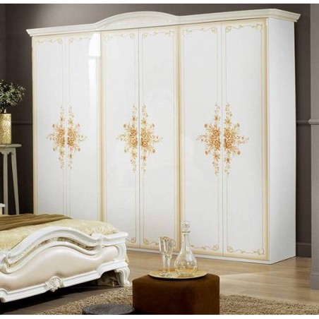 ROSA BIANCA Шкаф 6-дверный  (Tutto Mobili (FPM))