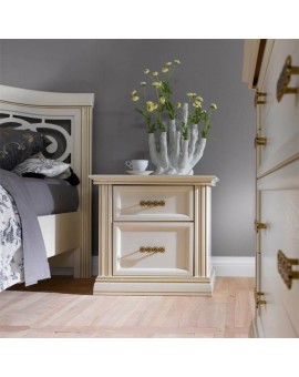 BEATRICE Тумбочка прикроватная avorio (Villanova Mario)