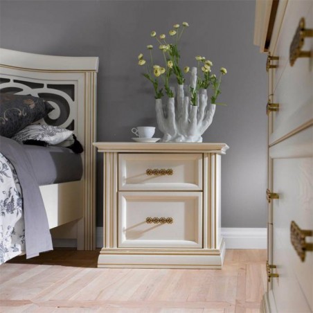 BEATRICE Тумбочка прикроватная avorio (Villanova Mario)