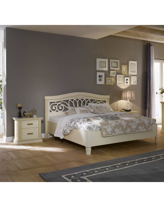 BEATRICE Кровать без изножья avorio (Villanova Mario)