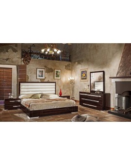 ROMANO ebony Комод с зеркалом  (Accadueo Design)