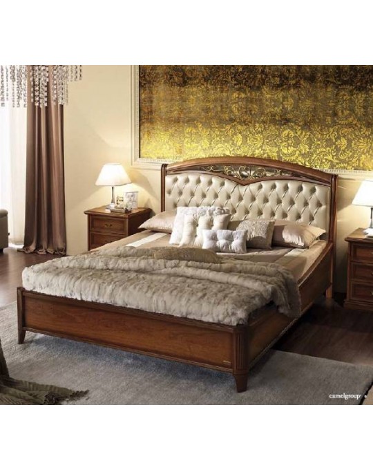 NOSTALGIA кровать Curvo Fregio Capitonne (Camelgroup)