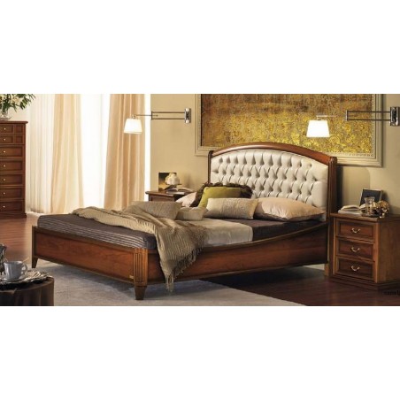 NOSTALGIA кровать Curvo Legno Capitonne (Camelgroup)