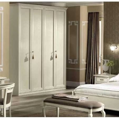 NOSTALGIA шкаф 4-дверный белый (Camelgroup)