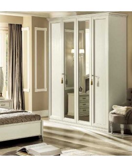 NOSTALGIA шкаф 4-дверный белый (Camelgroup)