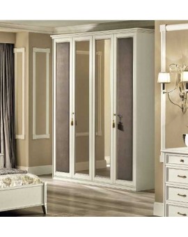 NOSTALGIA шкаф 4-дверный белый (Camelgroup)