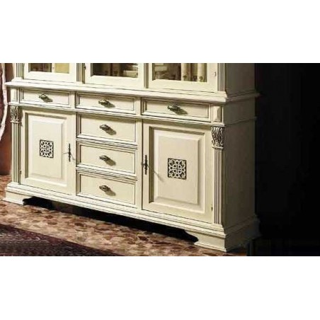 PUCCINI Комод 2-дверный + 6 ящик (Claudio Saoncella)