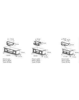 TREVISO тумба TV Maxi (Camelgroup)