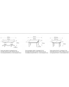 TREVISO стол овальный (Camelgroup)