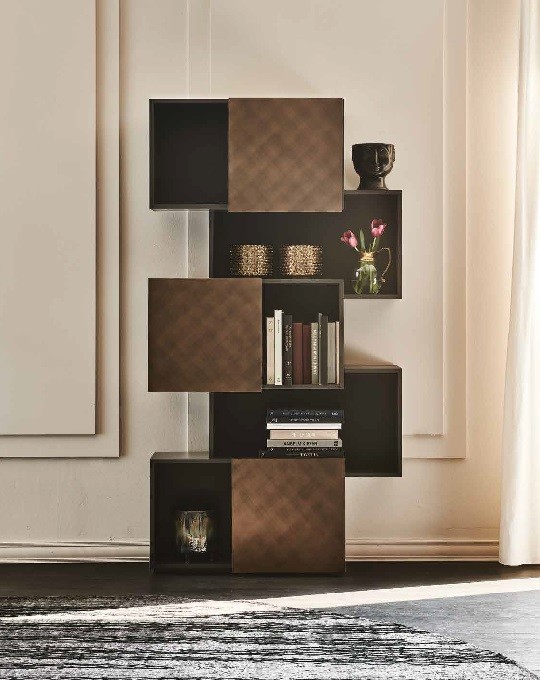 Шкаф PIQUANT книжный (Cattelan)