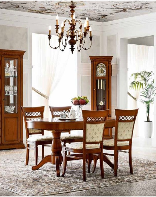 Стол PALAZZO DUCALE ciliegio овальный 160 см (Prama by Bakokko)