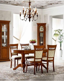 Стол PALAZZO DUCALE ciliegio овальный 160 см (Prama by Bakokko)