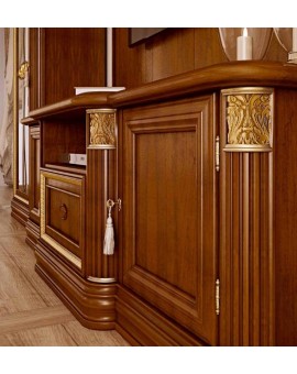 Гостиная mod.CAPRI античный орех